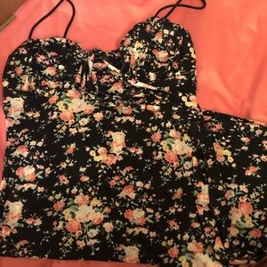 SHEIN small flower midi dress